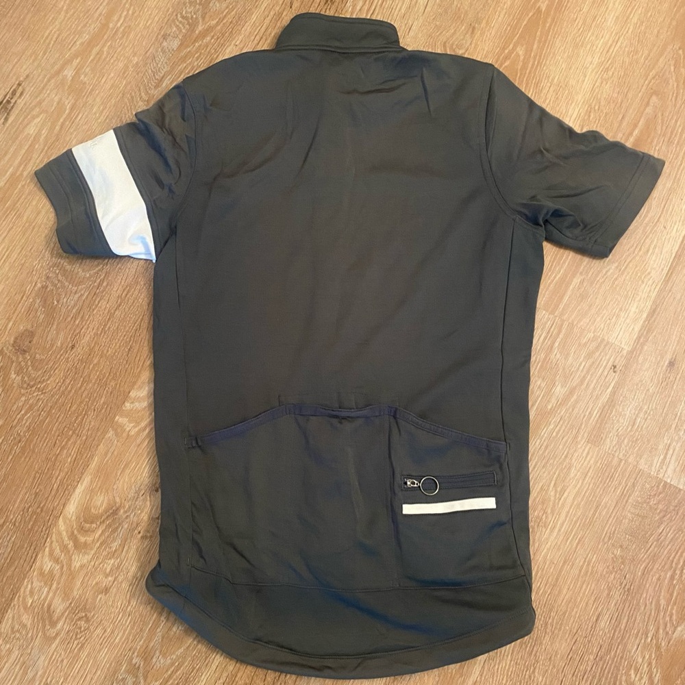 Rapha Derek Cycling Jersey Size Medium | Gray Whi… - image 2